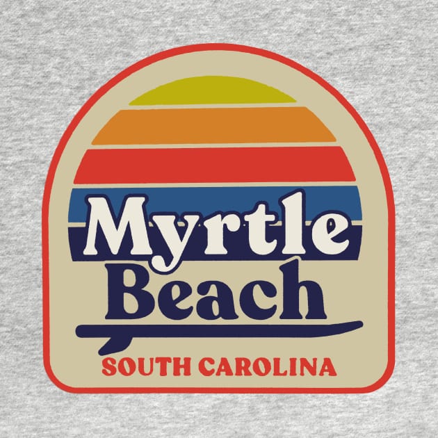 Myrtle Beach South Carolina Decal by zsonn